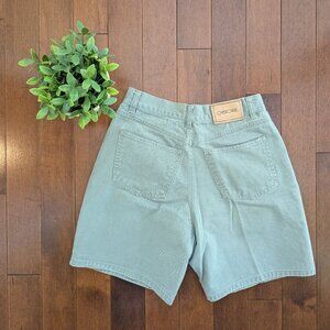 SAGE GREEN VINTAGE CHEROKEE JEAN SHORTS